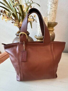 Vintage Restored COACH Waverly Tote #4133-EVC